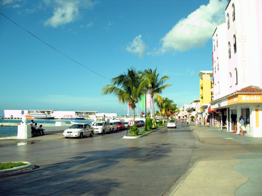 Cozumel ferry port picture